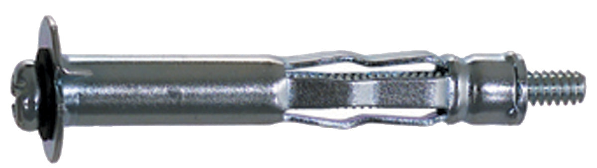 X-Short 1/8 Inch X 1 Inch Cold-Rolled Steel Light Duty Standard Hollow Wall Anchor