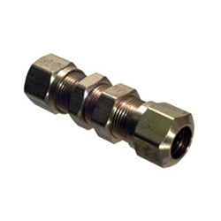 3/16 Inch Brass Bulkhead Union D.O.T. Air Brake Fitting