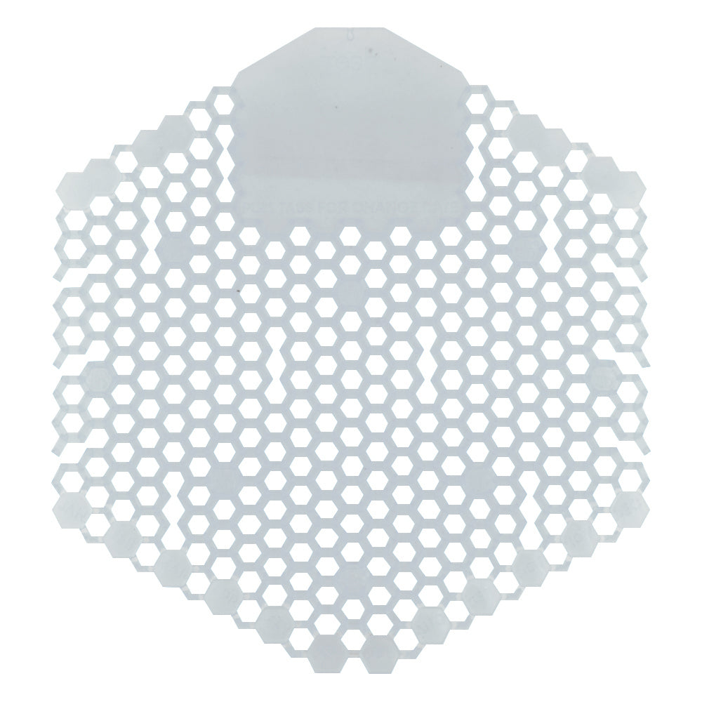 Fresh Products Wave 3D Urinal Screen - Honeysuckle - Clear