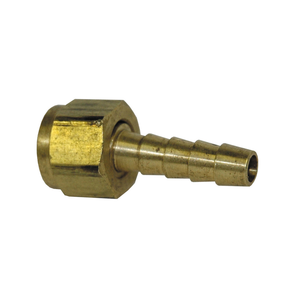 1/2 Inch X 1/2 Inch NPSM X Barb Hose CA360-Ca345 Brass Swivel Female Ball-End Hose Barb