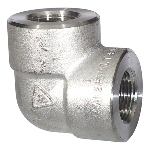 3/8 Schedule 80 Male Npt 316 Stainless Steel 90 Elbow