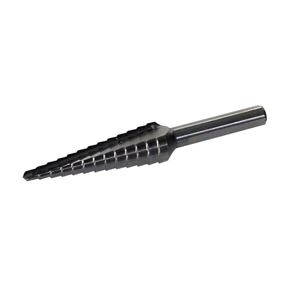 #1 Economy Step Drill High Speed Steel For Hole Sizes 1/8 Inch To 1/2 Inch & M3 To M12.5