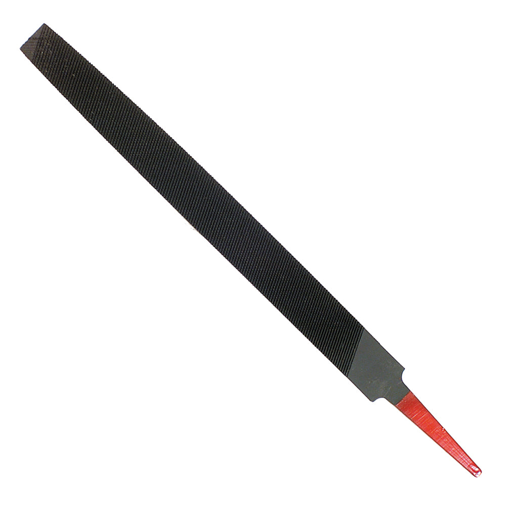 1-11/32 Inch X 14 Inch Bastard Cut Black Oxide Steel Rectangular Black Maxi Sharp® Flat File