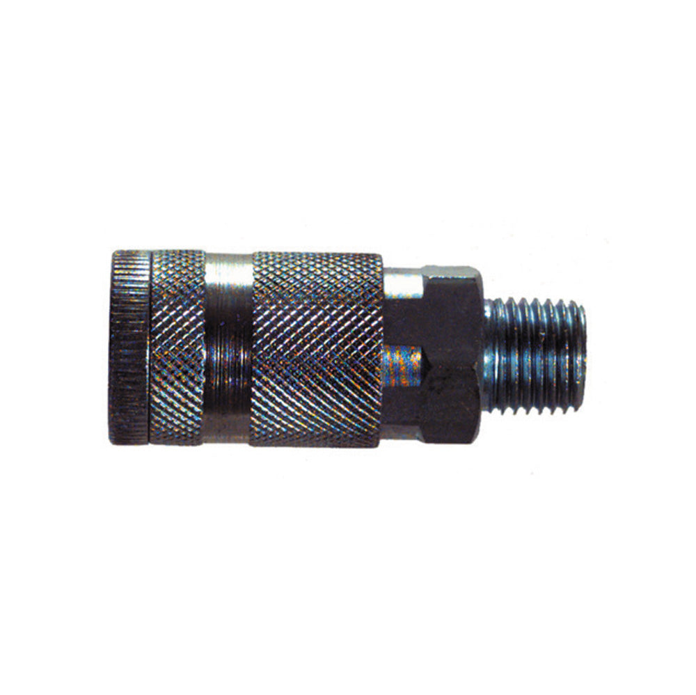 1/4 Inch Basic Size Diamond-U Style Interchange Coupler Male 1/4 Inch NPT