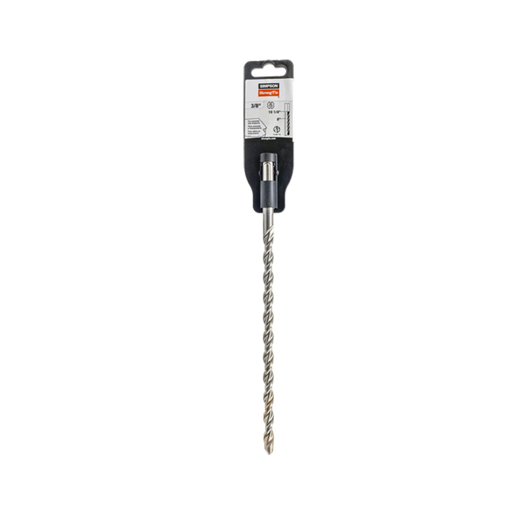 3/8 Inch X 8 Inch Flutes X 10 Inch Oal SDS+ Hammer Drill Bit