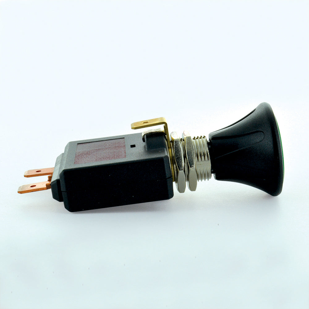 Two Position On / Off Switch Green Led Lighted