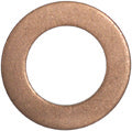 0.50" x 0.81" x 0.03" Brake Washer Copper