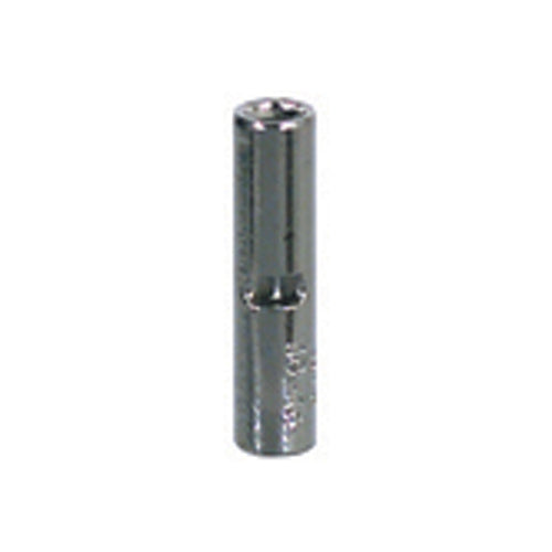 14-16 Gauge Uninsulated High Temperature Butt Connector Seamless Nickel Plated Steel