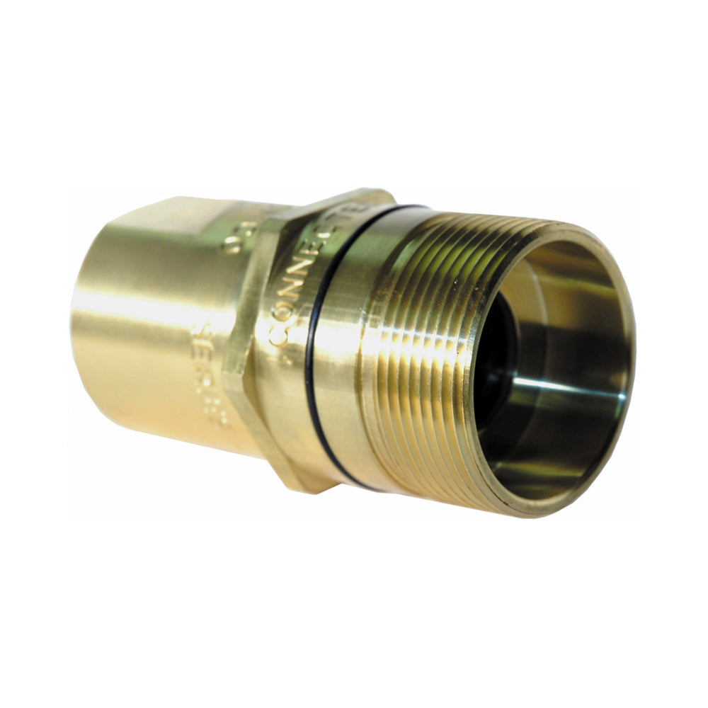 3/4 Inch Series A 5100 Thread-To-Connect Under Pressure Hydraulic Service Plug Steel Without Flange