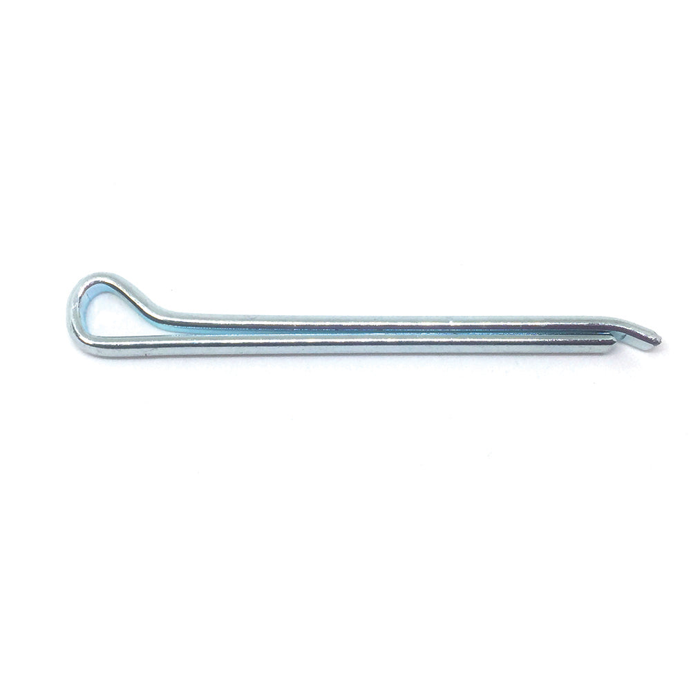 1/16 Inch x 2 Inch Hammer Lock Cotter Pin Zinc Plated Steel