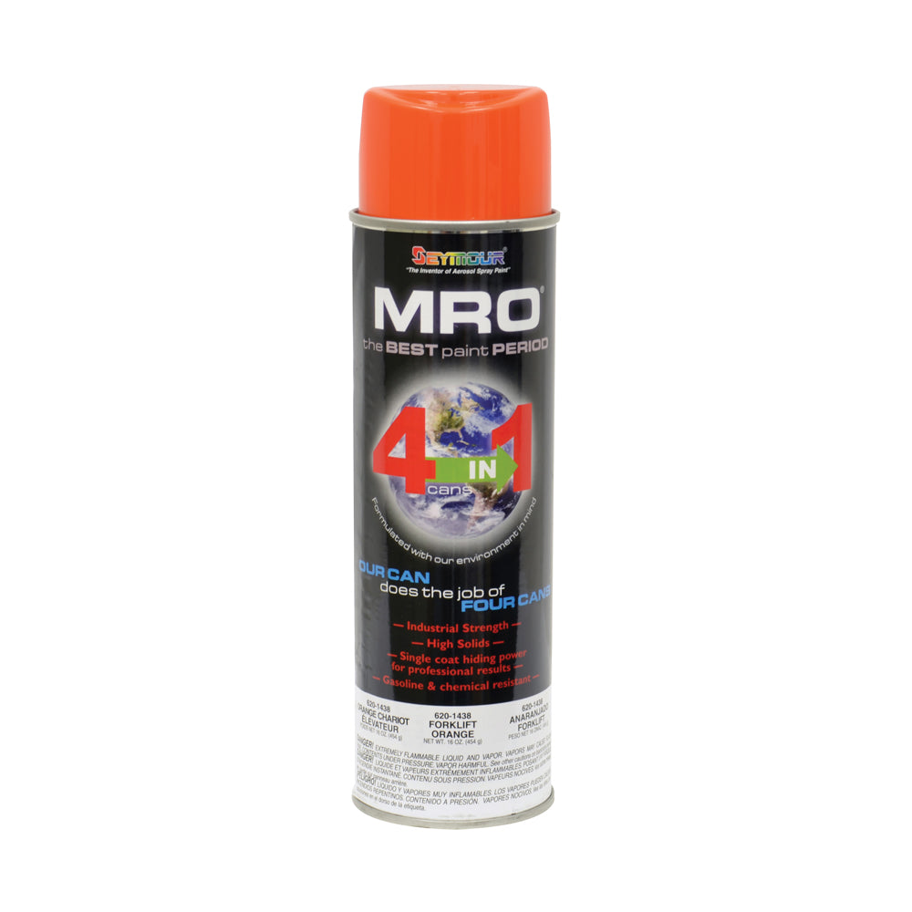 Forklift Orange Gloss Mro Industrial Enamel - 20 oz