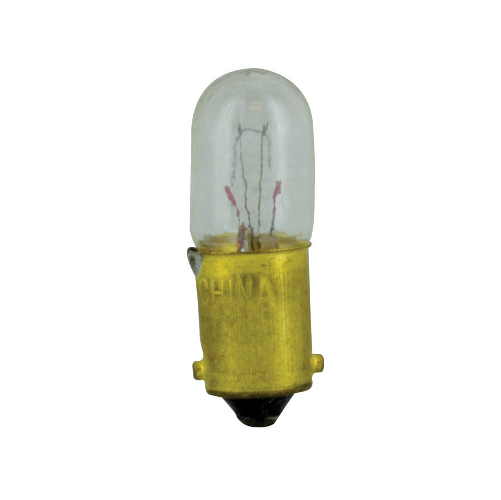 #1891 Clear Bulb Type 3 1/4 M Bayonet 14 Volts