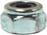 FINE STANDARD NYLON INSERT LOCK NUTS STEEL ZINC PLATED