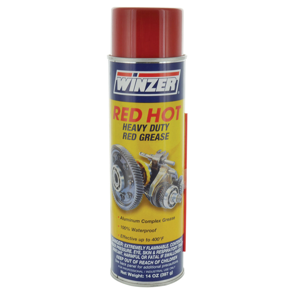 Winzer Red Hot Non-Melt Grease Spray - 14Oz