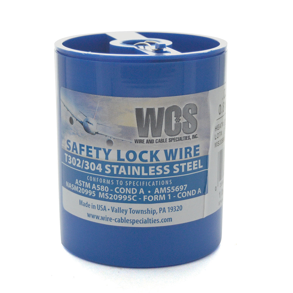 0.41 Inch X 221 Ft Stainless Steel Safety/Lock Wire