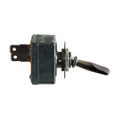 12 Volt Dc 30 Amp Dc 2-Positions Single-Pole Single-Throw (SPST) On/Off 2-Blades Terminal Extra Heavy Duty Toggle Switch