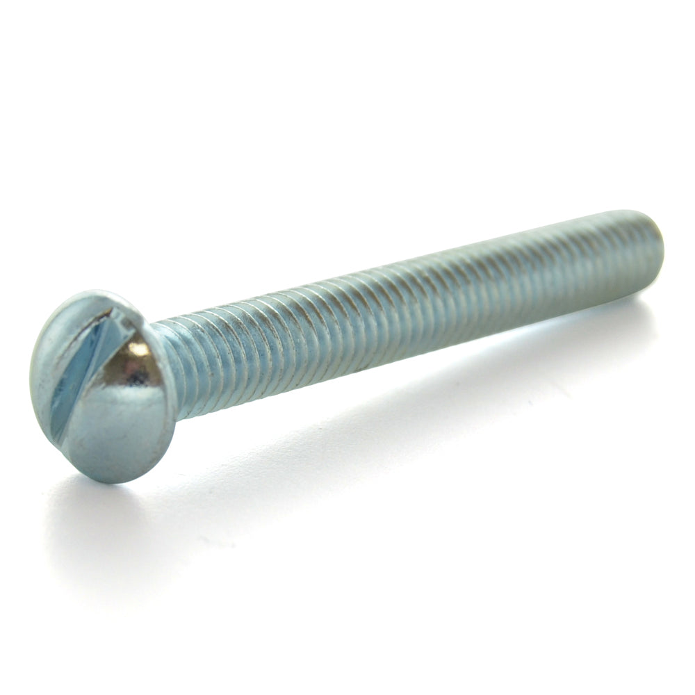 10-32X1-3/4 Slot Round Machine Screw Zinc Plated