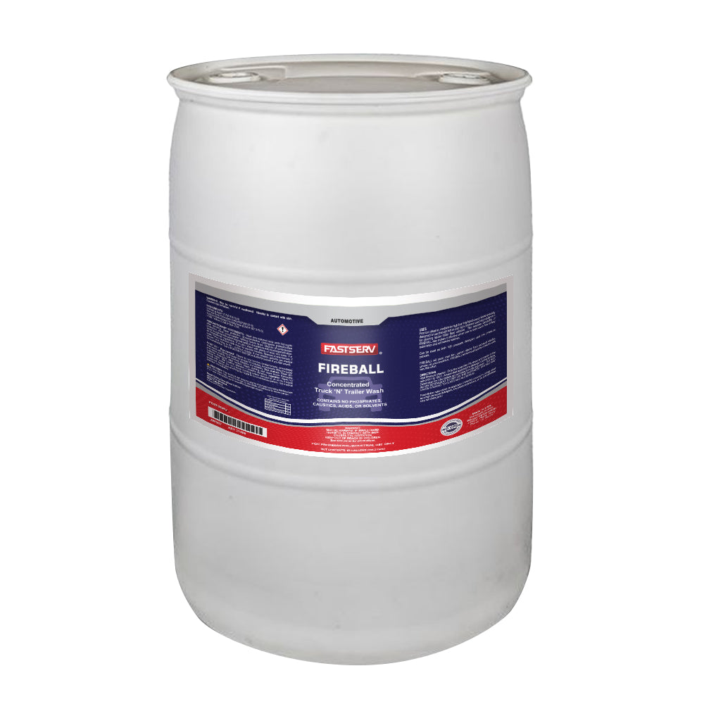 ISI Poly Fireball Fleet & Truck Wash - 55 Gallon Drum