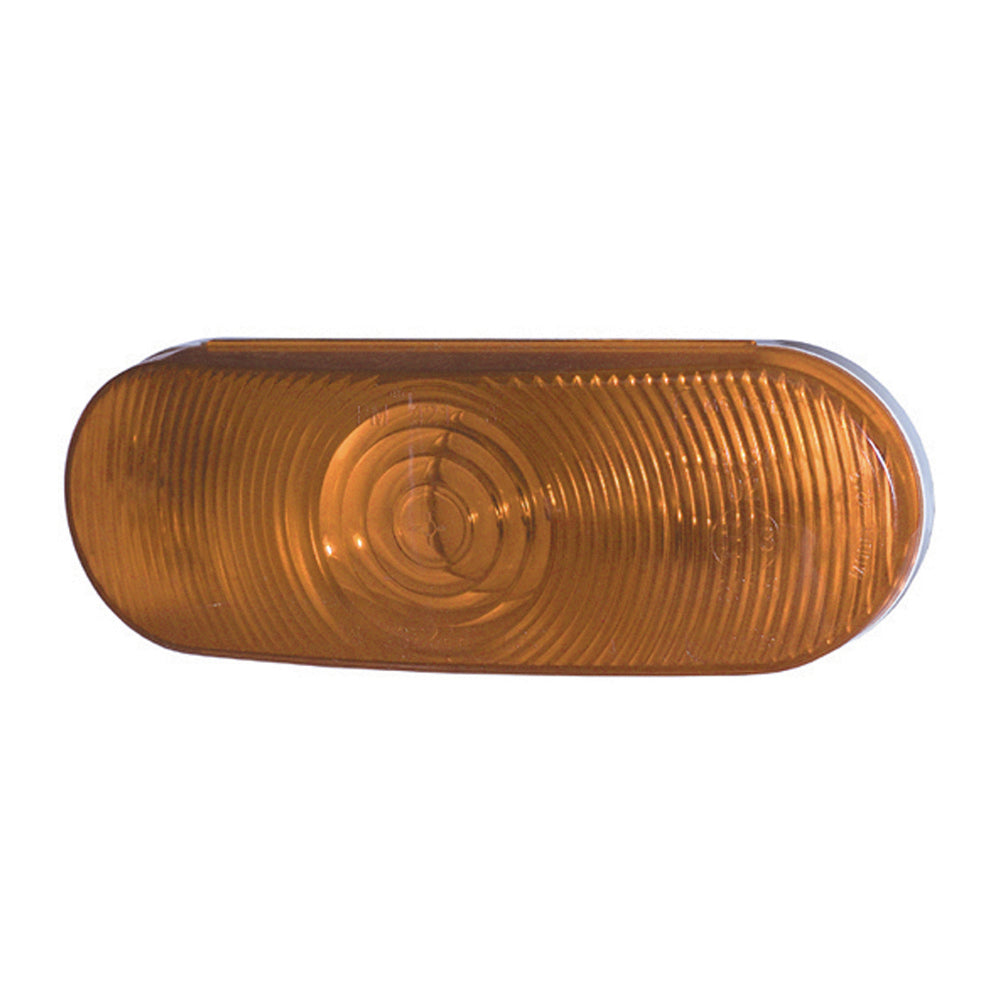 Sealed Oval Turn Signal Light Amber