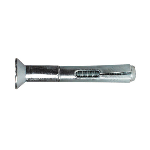 1/4 Inch X 2 Inch Zinc Plated Carbon Steel Sleeve-All� Sleeve Anchor - 100 Per Box