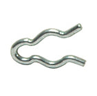 3/32 Inch Id x 0.025 Inch Wire x 3/8 Inch Zinc Mb Spring Wire Hair Pin Cotter