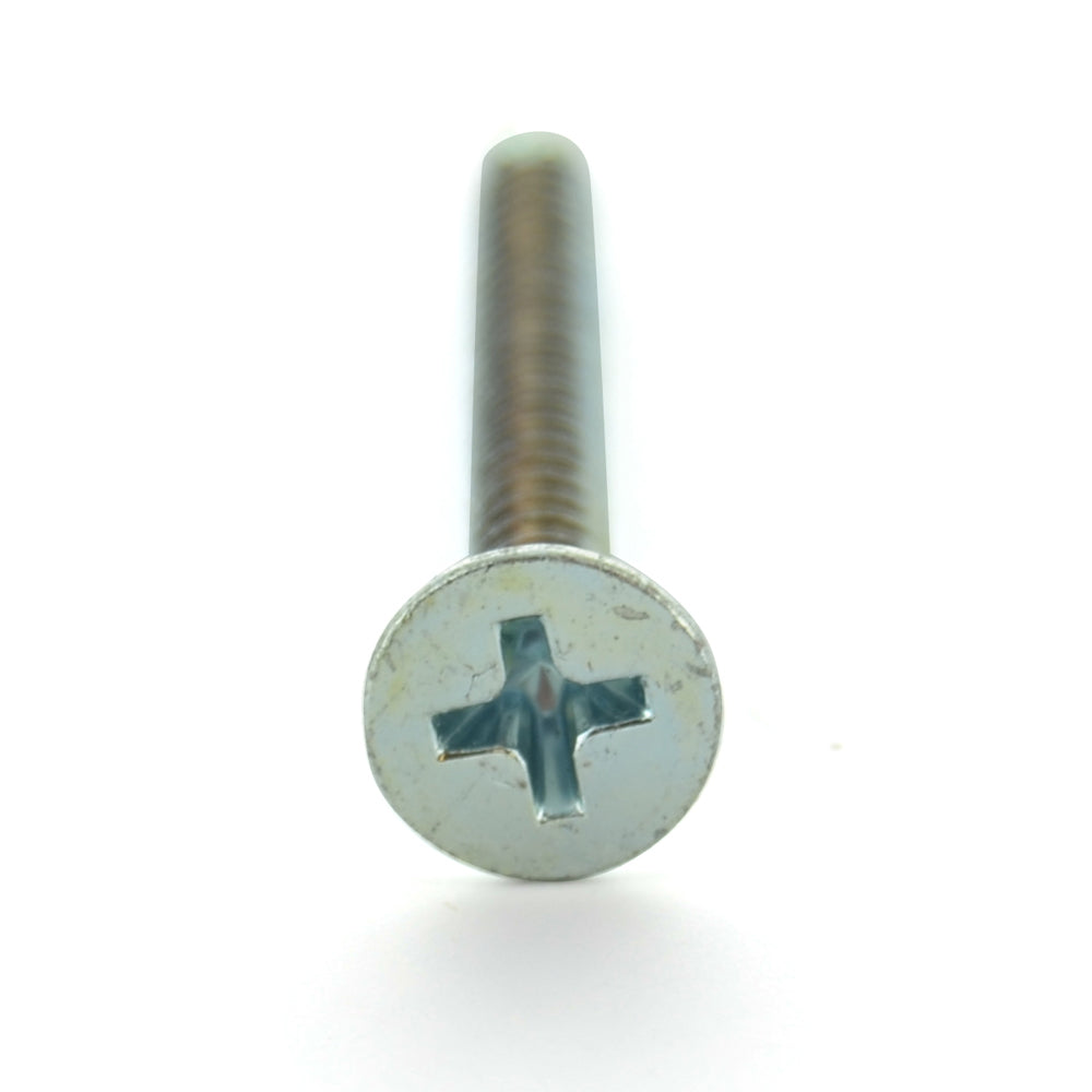 #6 x 1 Inch Type A Point #2 Phillips Drive Bugle Head Zinc Plated Steel Drywall Self-Drilling Tek Screw