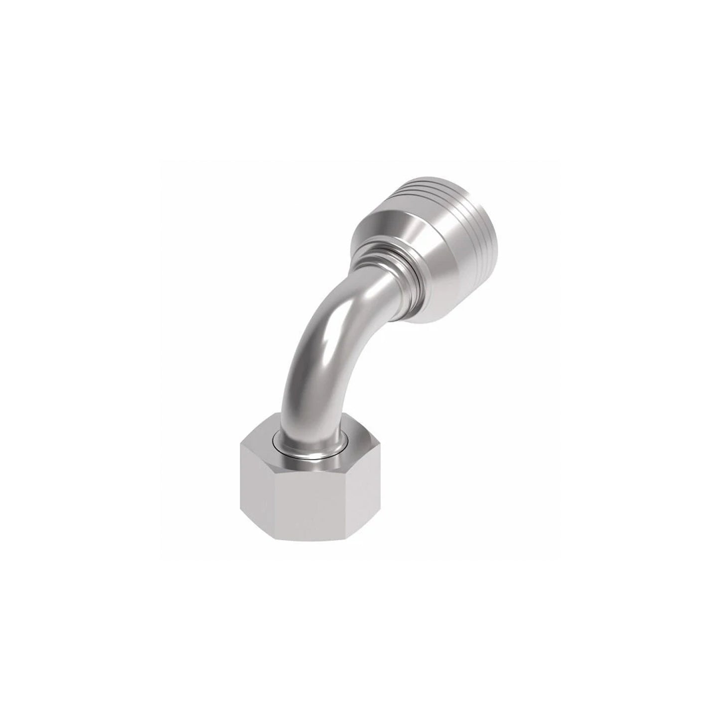 5/8 X M30-2.0 Female Swivel Din24 Heavy 90 Degree Elbow