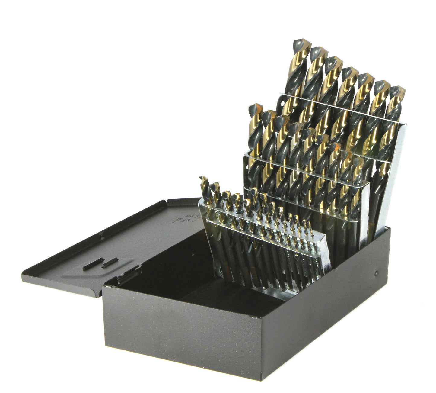 29 Piece Mechanics Length Drill Set With Black Index