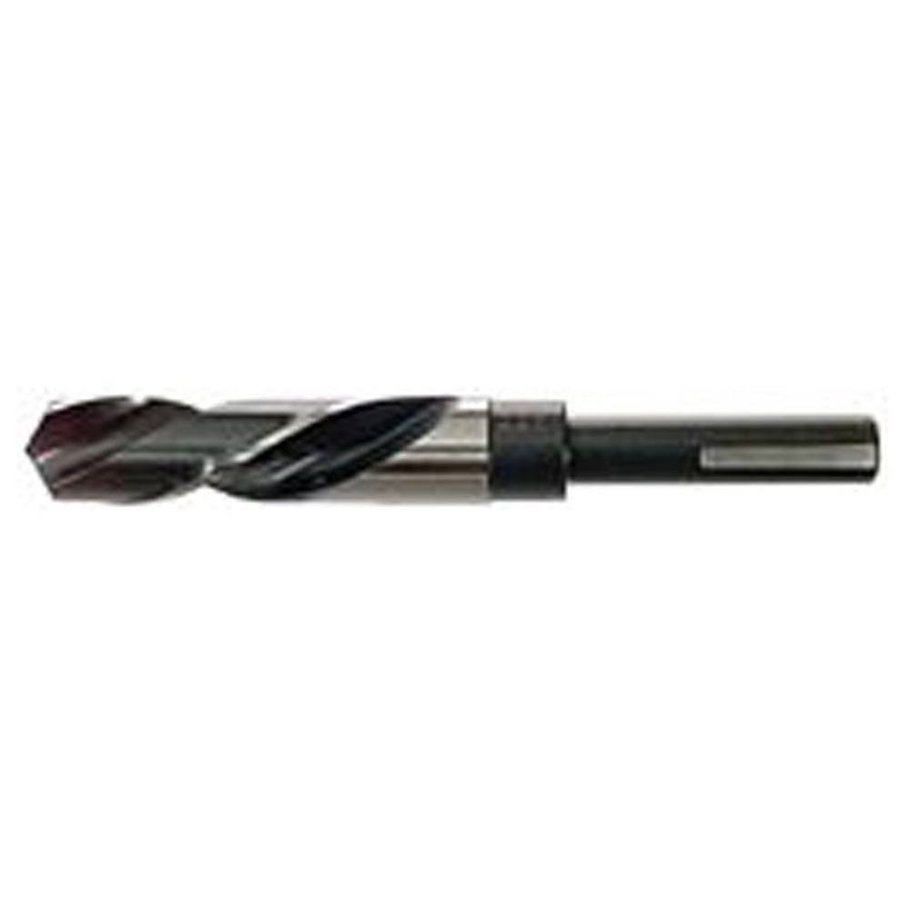 1 Inch x 6 Inch 118 Degree Point Bright and Black High Speed Steel 1000E Series Silver and Deming Drill