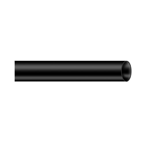1/2 Inch x 1 ft Black Polyolefin Thin Wall Heat Shrink Tubing