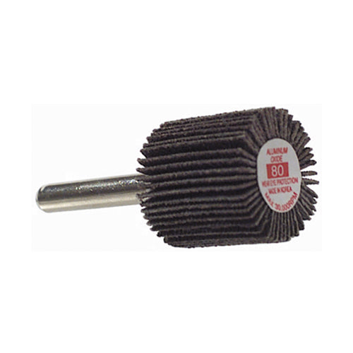 1 Inch x 1 Inch x 1/4 Inch 120 Grit Aluminum Oxide Flap Wheel