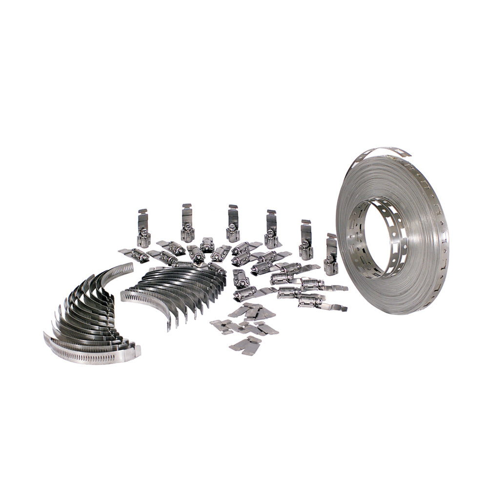 STRAP STEEL ROLLS, "YOU MAKE YOUR OWN" CLAMP