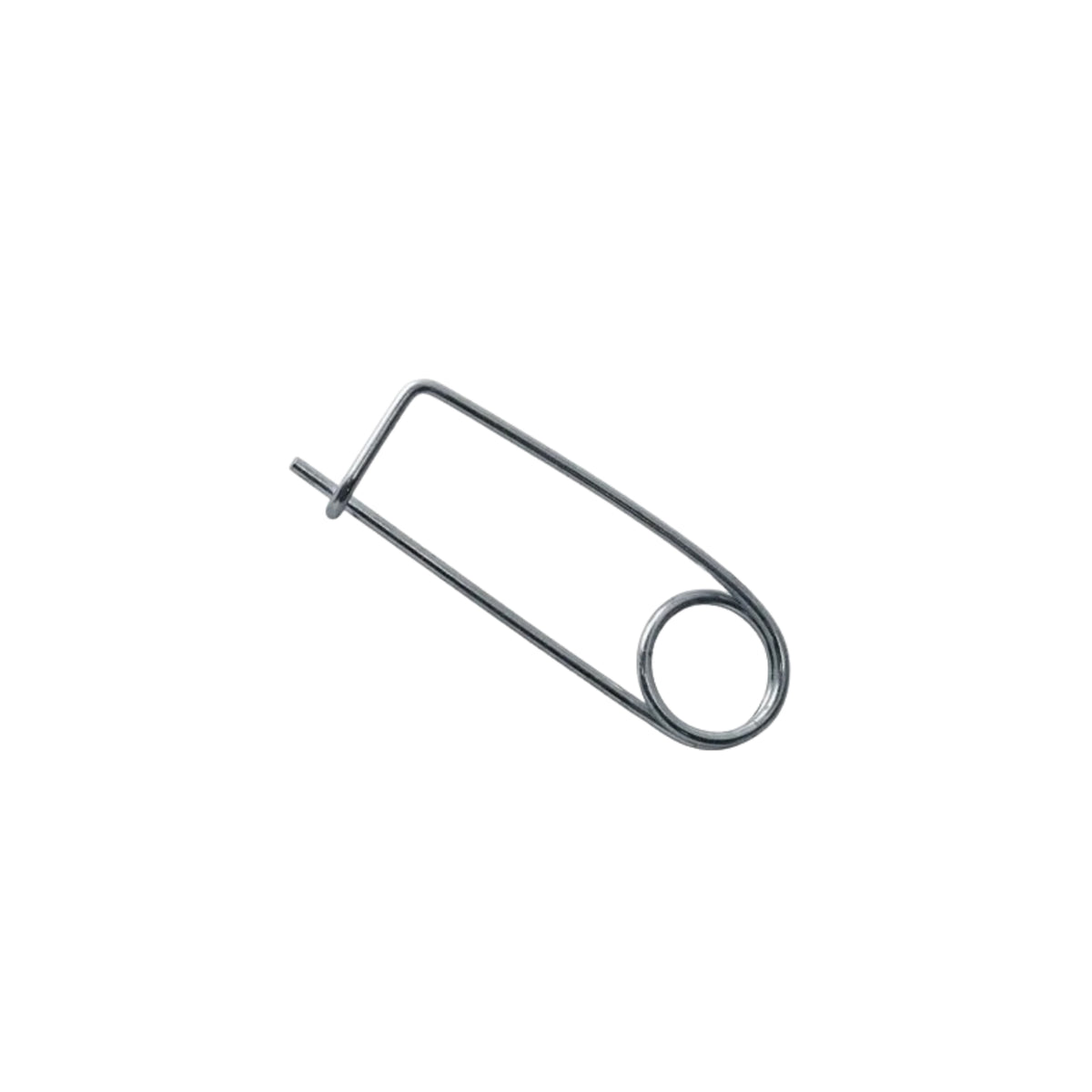 0.091X1.688X.625X2.75 Inch Zinc Clear Hard Drawn Spring Wire Safety Pin
