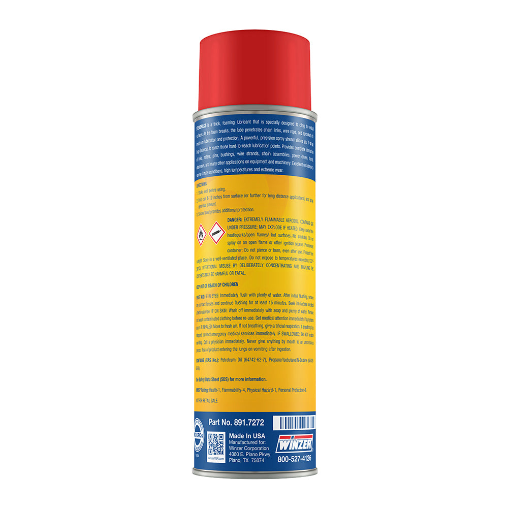 Winzer Steadfast Foaming Chain And Cable Lube - 15.75 Oz Net. Weight - Aerosol