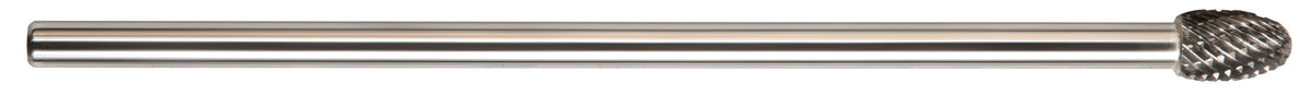 1/2 Inch Oval/Egg 1/4 Inch X 6 Inch Shank Se-5L6 Premium Carbide Bur