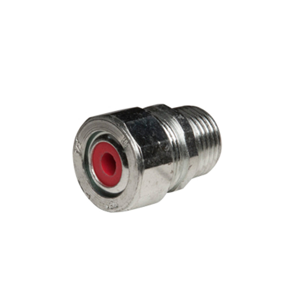 1/2 In. Hubs - Form 2 Liquidtight Strain Relief Cord Connector, Cable Range 0.375 - 0.500