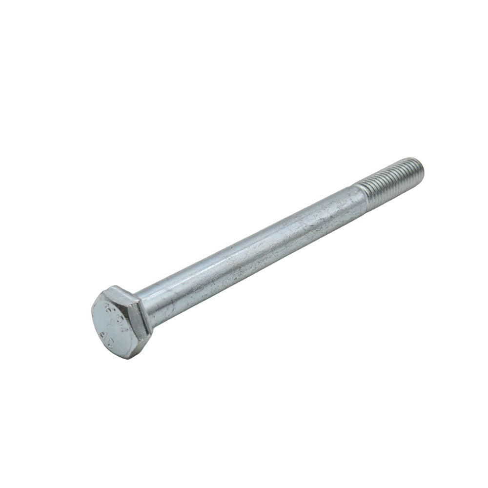 M12 x 1.75 x 110 mm Coarse Class 10.9 Zinc Plated Steel Hex Head Cap Screw.