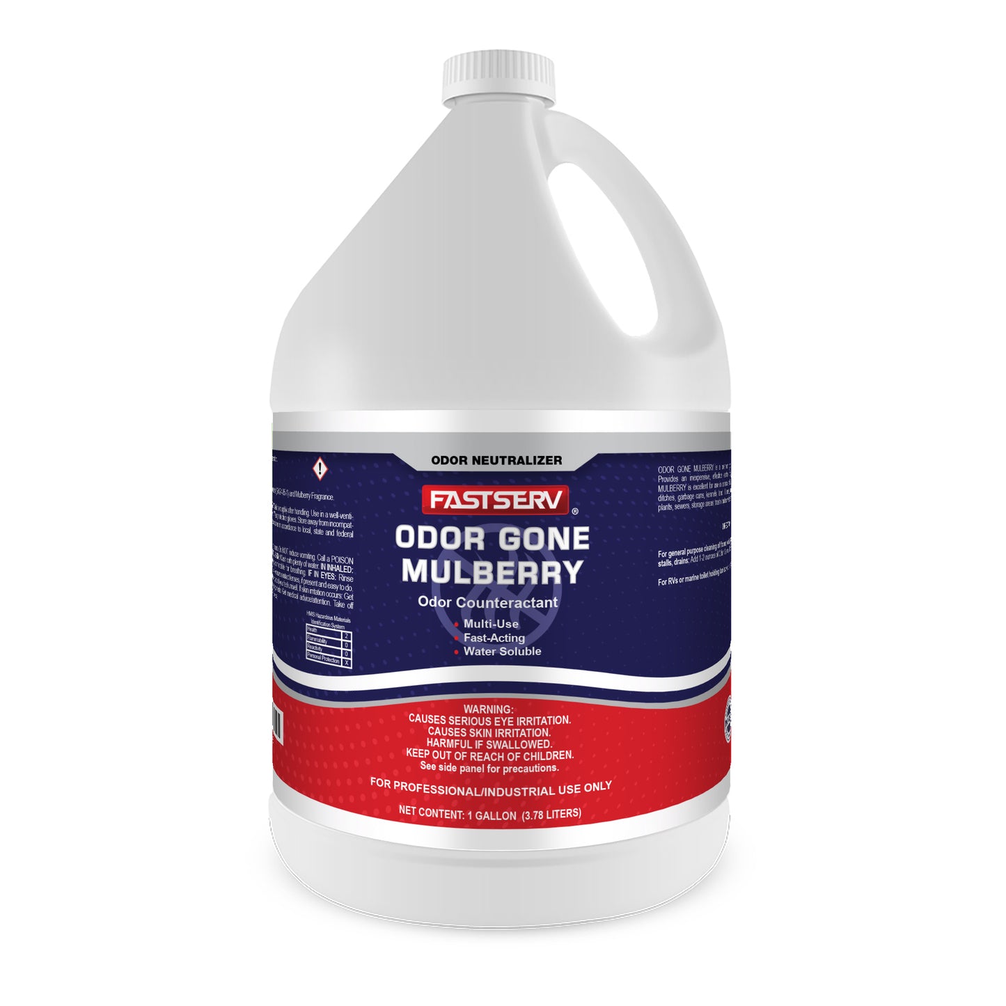 ISI Poly Odor Gone Odor Counteractant - 1 Gallon Bottle Mulberry Scent