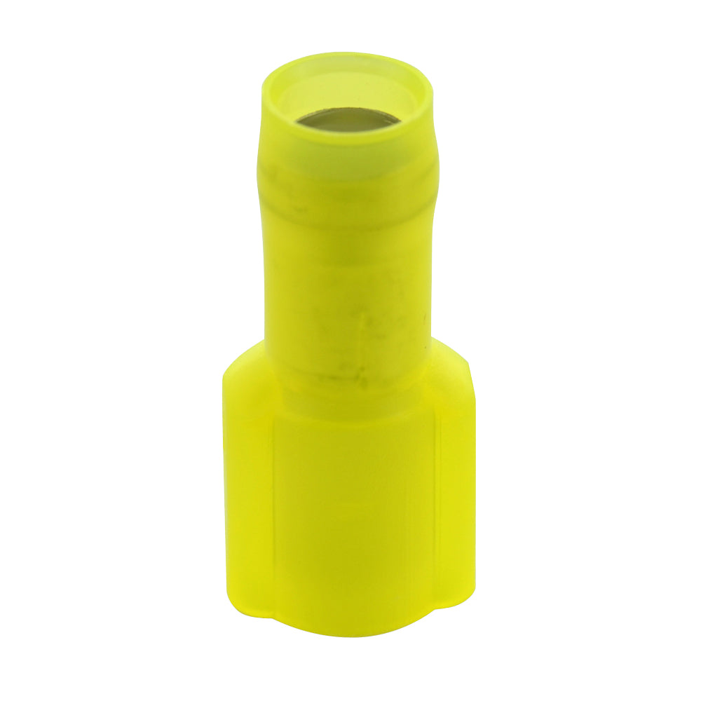 12-10 Awg 0.250 Inch X 0.032 Inch Tab Red Nylon Insulated Fully Insulated Push-On Male Disconnect