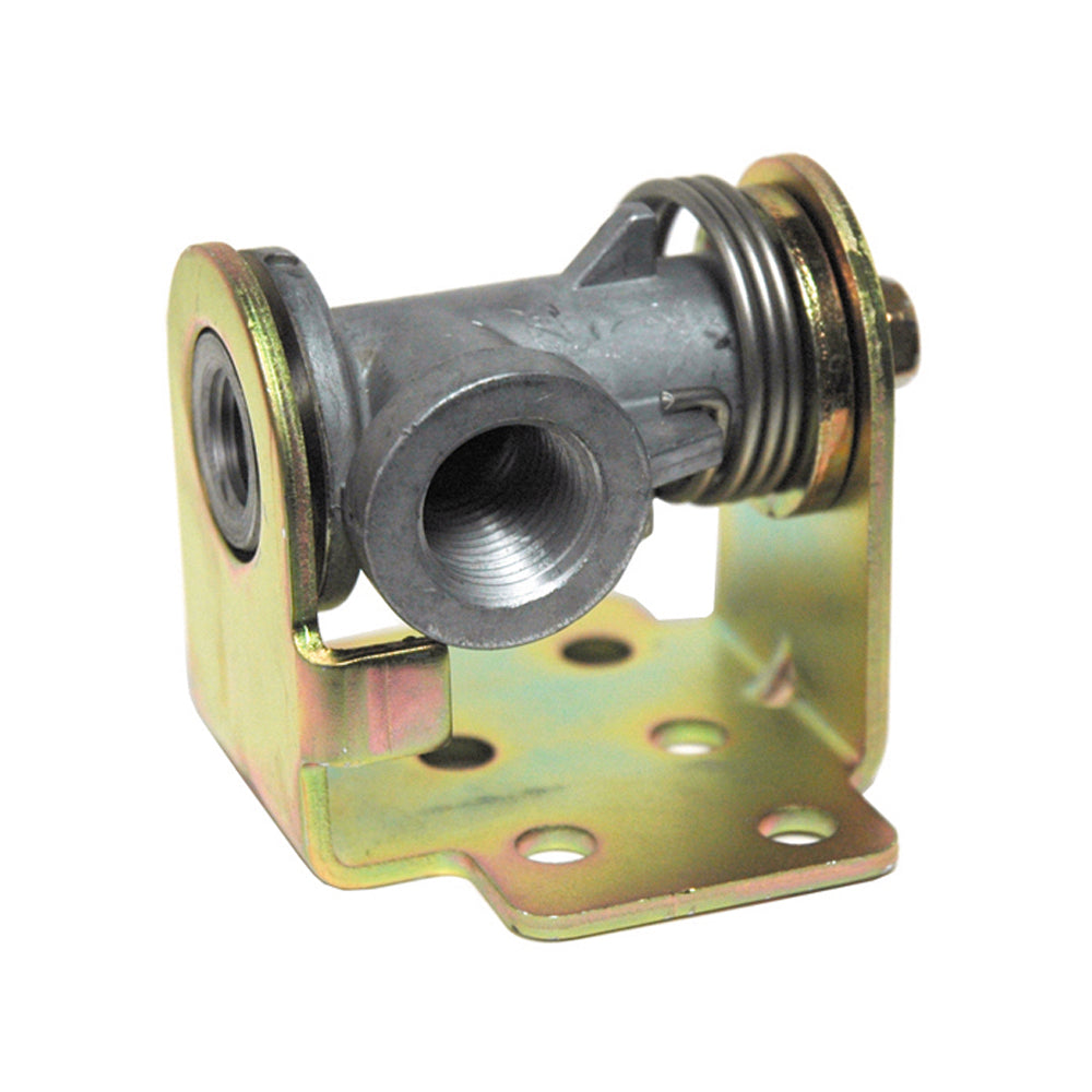 Yellow Dichromate Coating Aluminum Gladhand 90 Degree Swivel Mount
