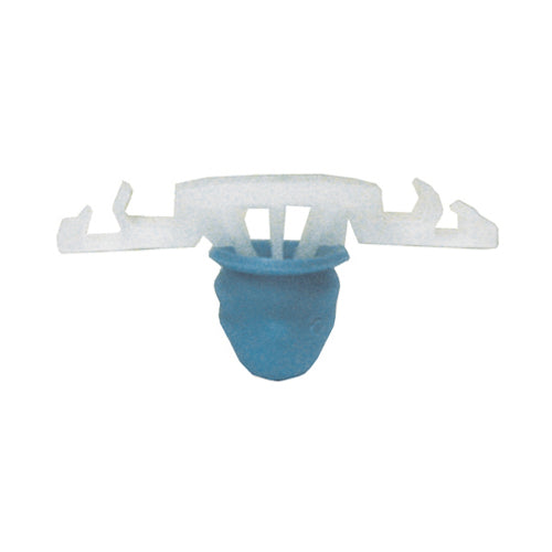 Quarter Panel Moulding Clip With Blue Rubber Grommet - Audi and Volkswagen VW Cabrio- Golf and Jetta 1993 - 2002 1H0-853-585-A