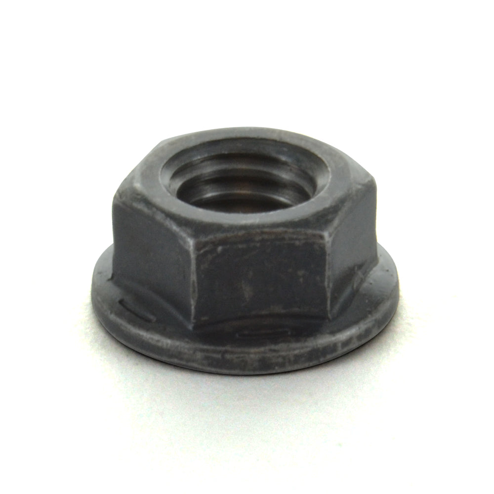 3/4-10 Inch Non-Serrated Coarse Black Phosphate and Oil Grade 8 Hex Flange Nut