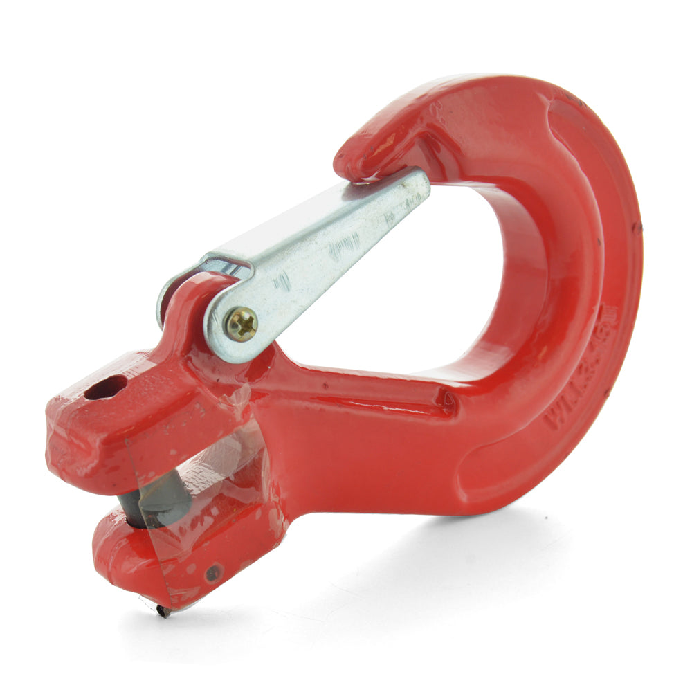 3/8 Inch Grade 80 Forged Alloy Steel Clevis Slip Hook - Red