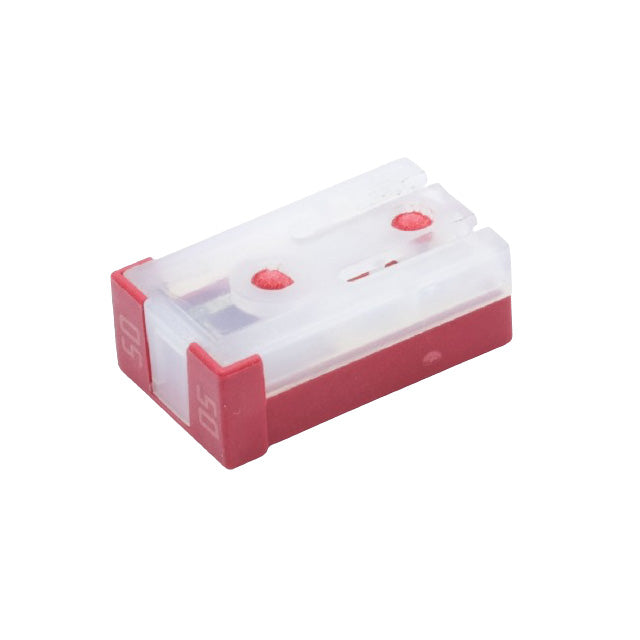 50 Amp Mcase+ 32 Volt Slotted Fuse - Red