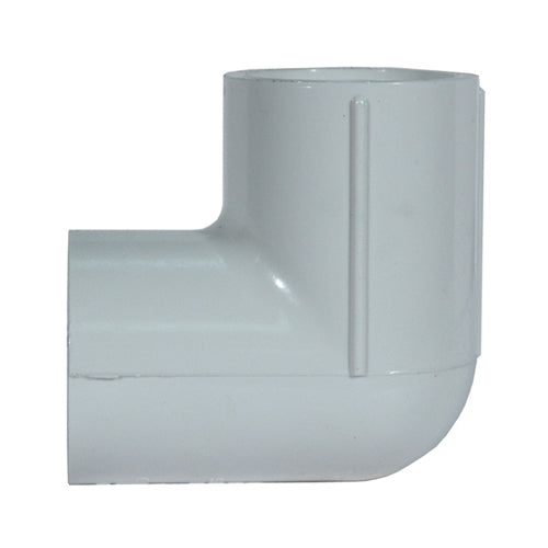 1/2 Inch Fipt Sch 40 White PVC 90 Degree Elbow