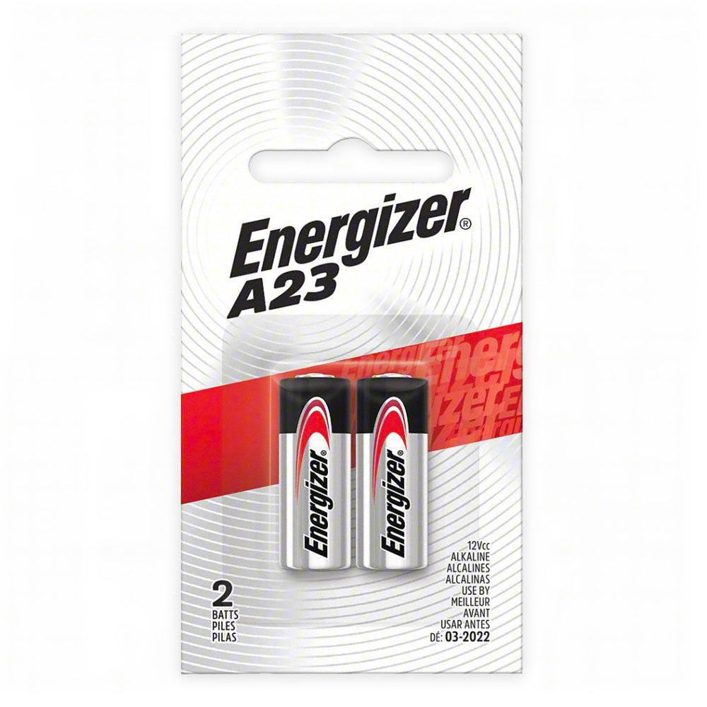 12V Alkaline Battery R23A-1W Carded - 2 Per Pack