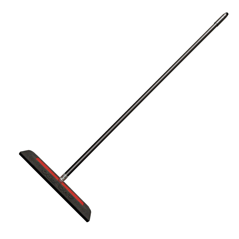 5-3/4 Inch x 17 Inch Head Commercial Grade Snow-Pro Broom Head and Handle