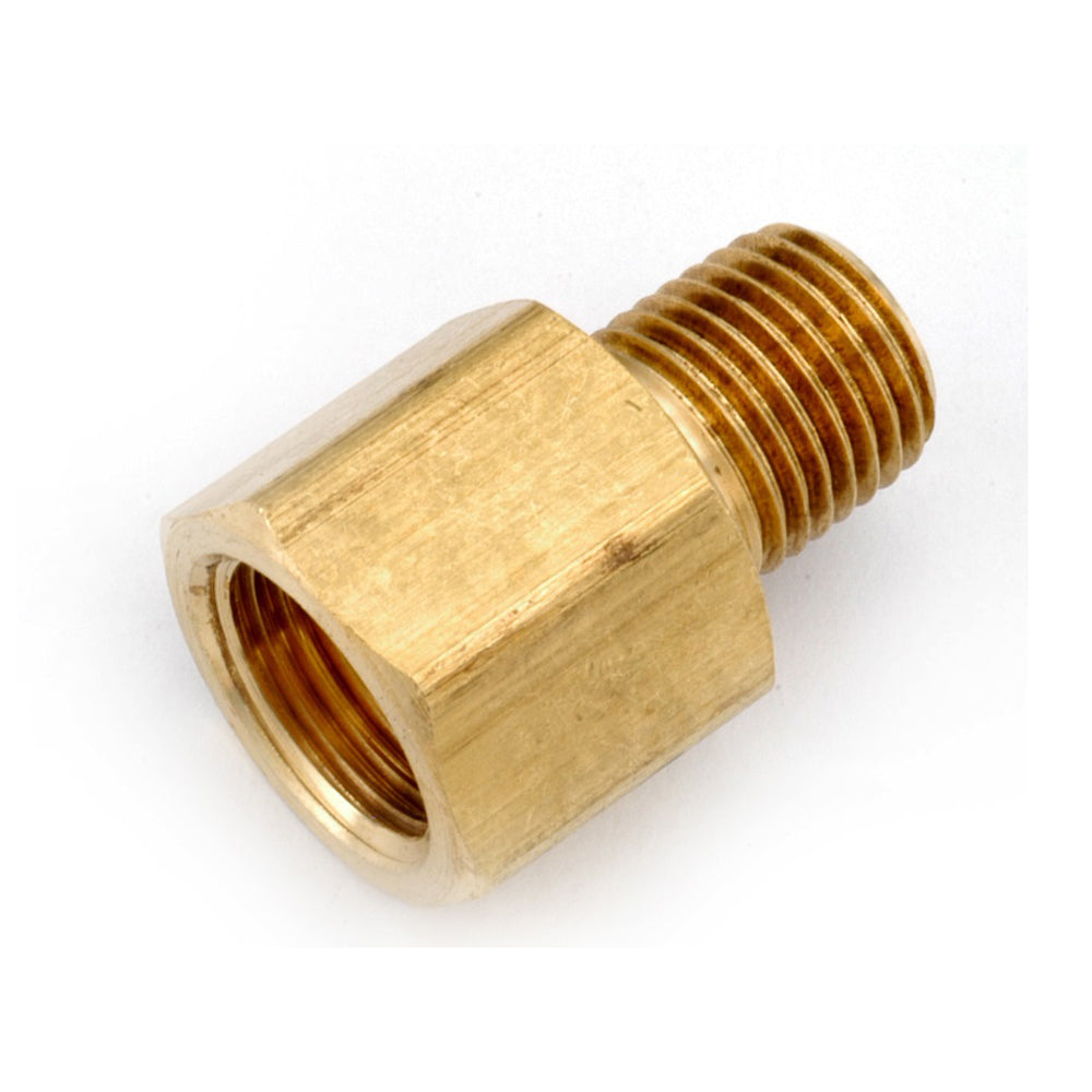 1/8 Inch X 1/4 Inch Brass SAE 45 Degree Flare Tube Female To Male Pipe Adapter
