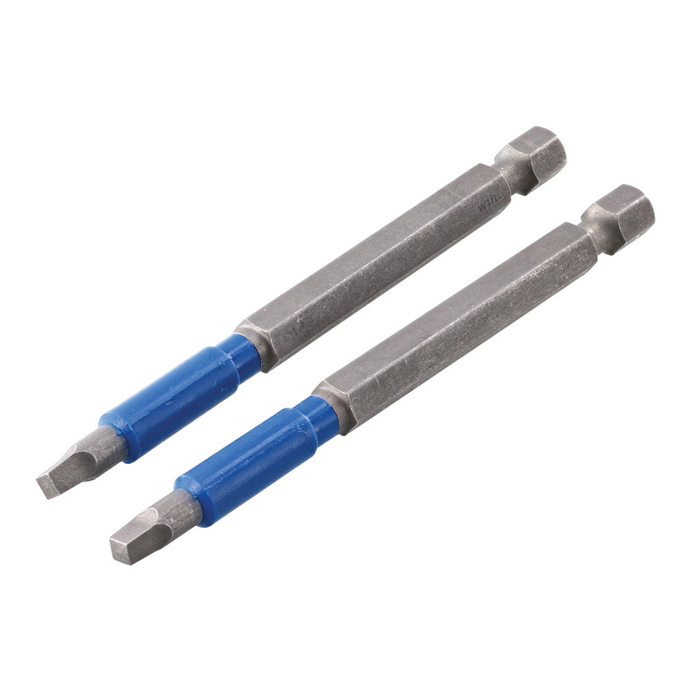Terminatorblue Impact Bit Square #2 - 3.5 Inch - 2 Pack