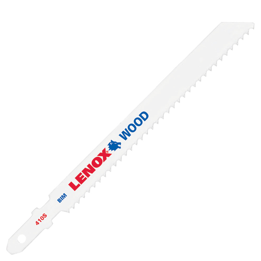 4 Inch X 5/16 Inch 10 TPI Steel T-Shank Jig Saw Blade Lenox